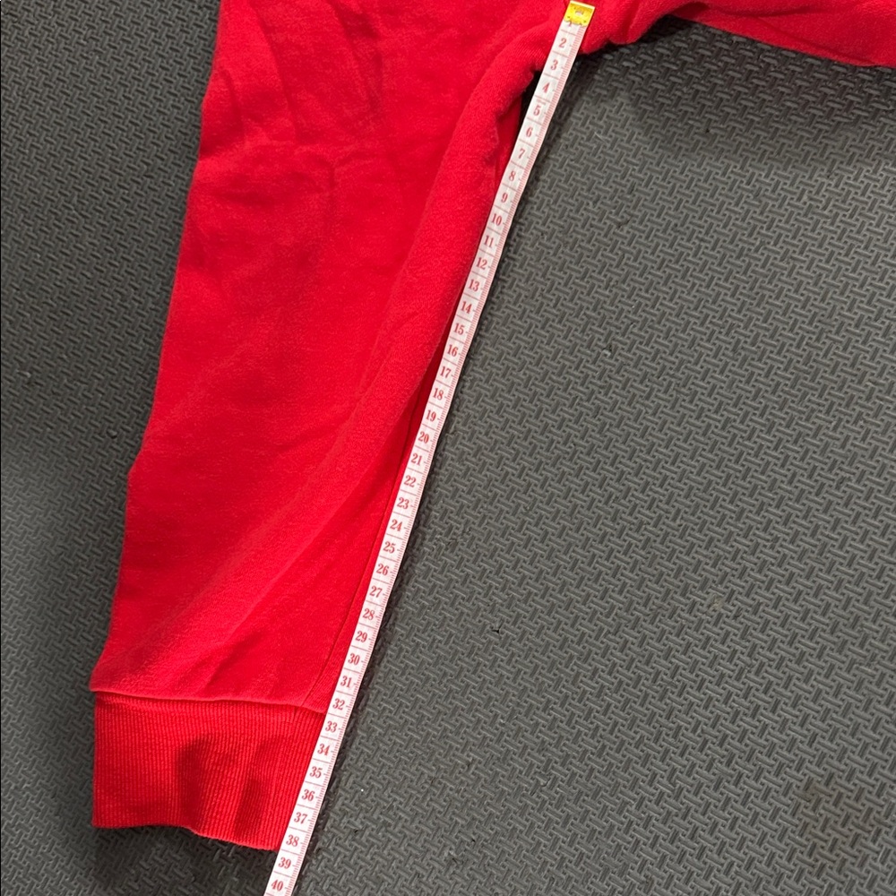 Garage Red Off-Shoulder Crop Top - Picture 7 of 9